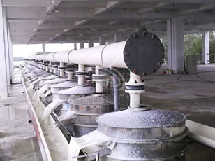 山東日照高頻篩分機篩分礦漿